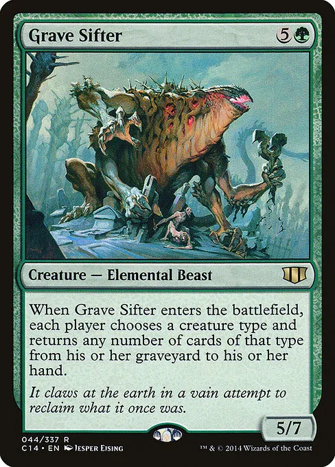 Grave Sifter · Commander 2014 44/337