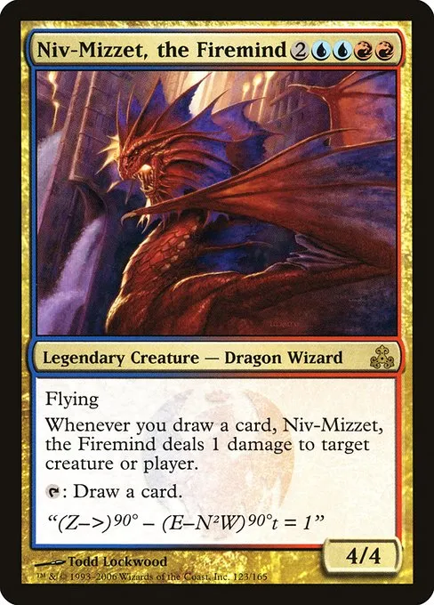 Niv-Mizzet, the Firemind · Guildpact 123/167