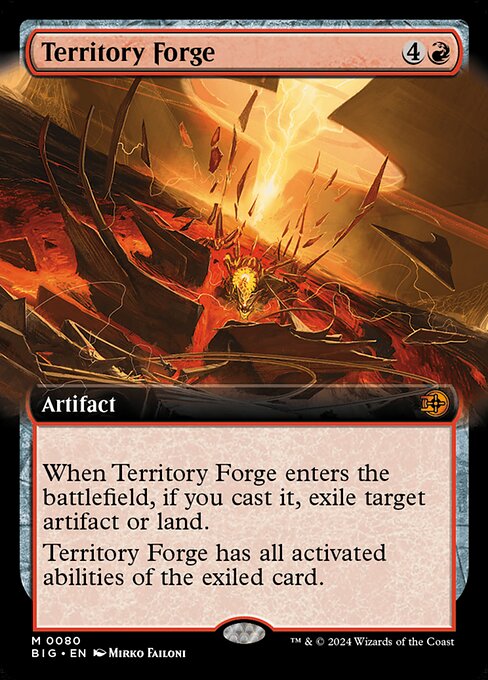 Territory Forge · The Big Score 80/95