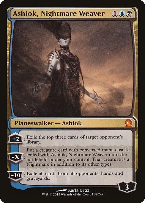 Ashiok, Nightmare Weaver · Theros 188/249