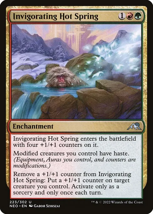 Invigorating Hot Spring · Kamigawa: Neon Dynasty 223/531