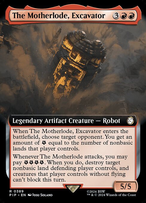 The Motherlode, Excavator · Fallout 389/1068