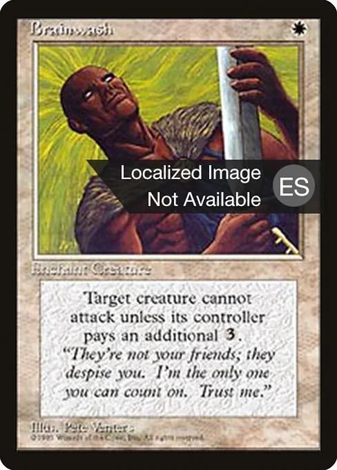 Brainwash · Fourth Edition Foreign Black Border 11/378