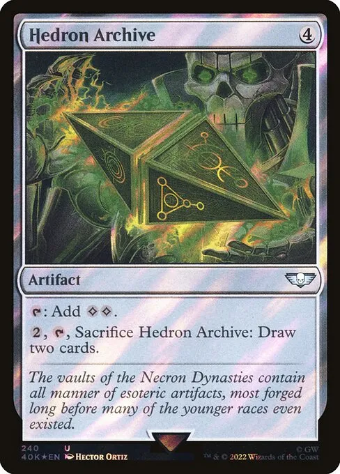 Hedron Archive · Warhammer 40,000 Commander 240★/617