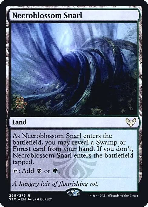 Necroblossom Snarl · Strixhaven: School of Mages Promos 269s/164