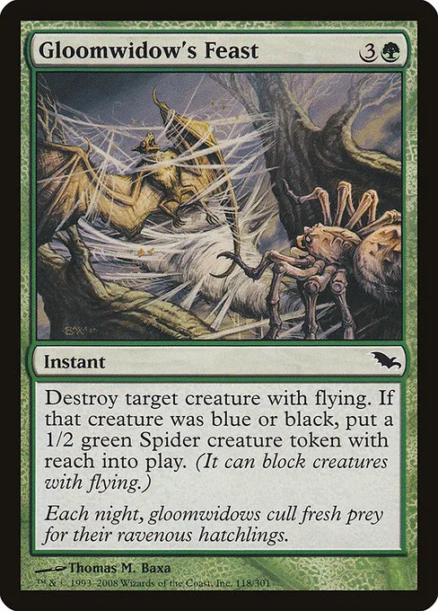 Gloomwidow's Feast · Shadowmoor 118/302