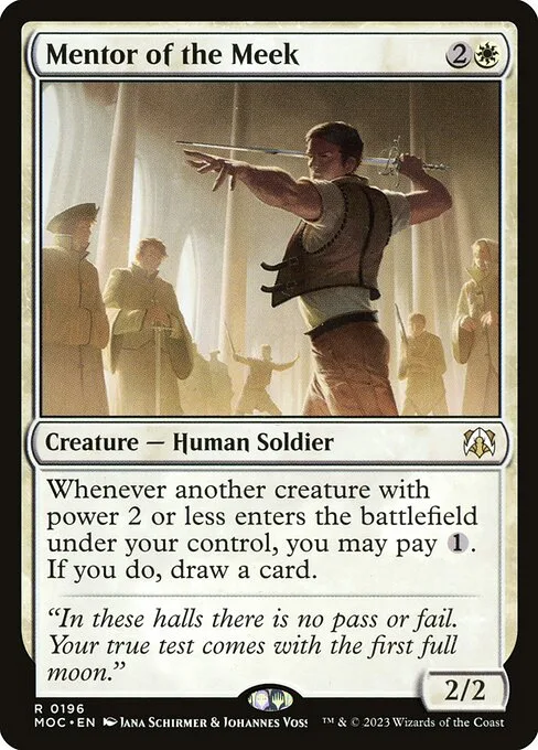 Mentor of the Meek · March of the Machine Commander 196/450