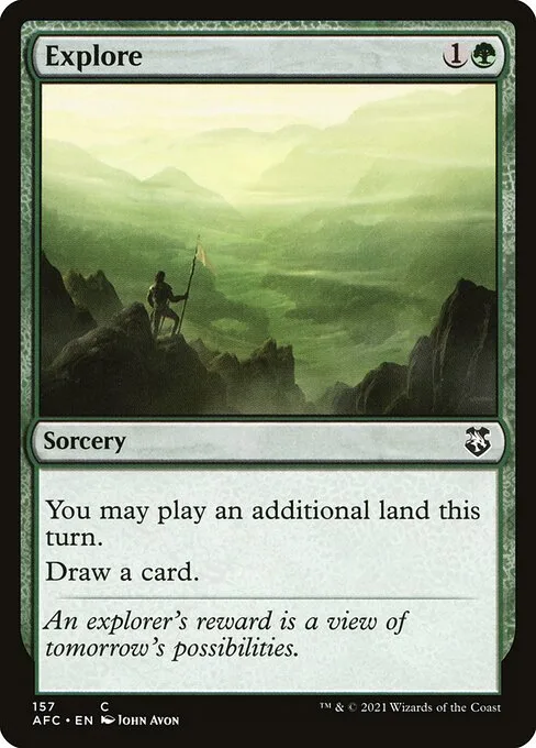 Explore · Forgotten Realms Commander 157/331