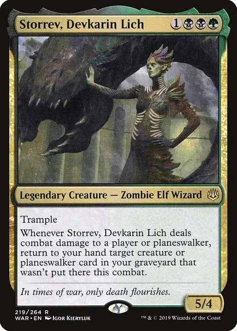 Storrev, Devkarin Lich · War of the Spark 219/312