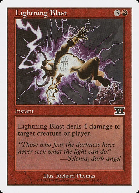 Lightning Blast · Classic Sixth Edition 193/351
