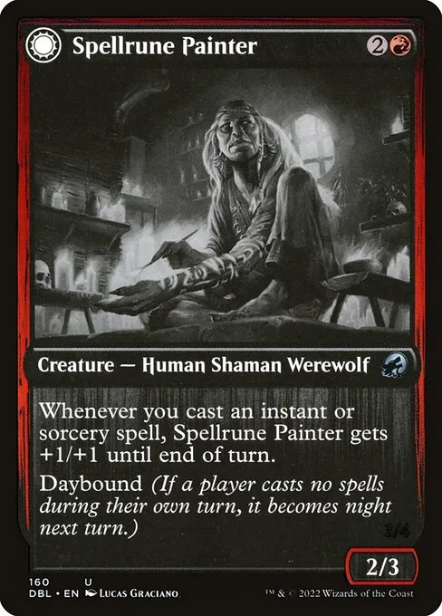 Spellrune Painter // Spellrune Howler · Innistrad: Double Feature 160/535