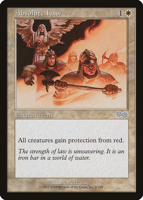 Absolute Law · Urza's Saga 2/357