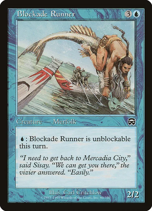 Blockade Runner · Mercadian Masques 60/350