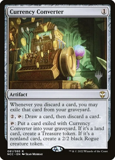 Currency Converter · New Capenna Commander Promos 81p/75