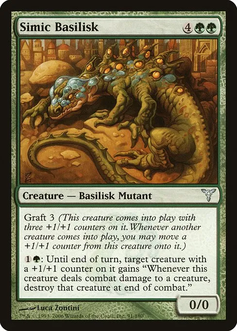 Simic Basilisk · Dissension 91/180