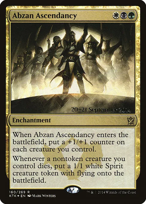 Abzan Ascendancy · Khans of Tarkir Promos 160s/56