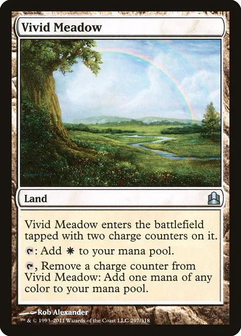Vivid Meadow · Commander 2011 297/318