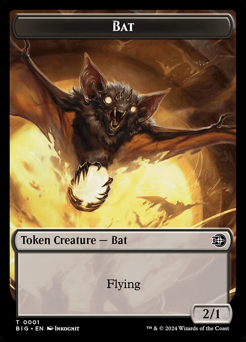 Bat · The Big Score Tokens 1/7