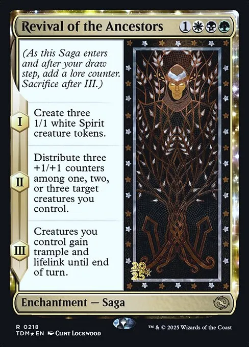 Revival of the Ancestors · Tarkir: Dragonstorm Promos 218s/160