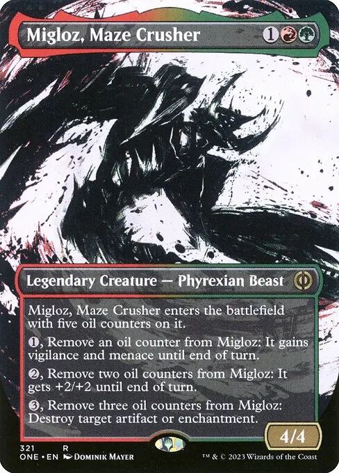 Migloz, Maze Crusher · Phyrexia: All Will Be One 321/479