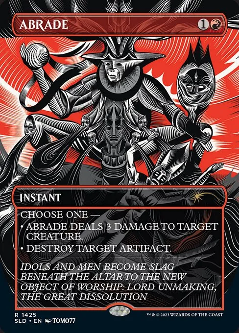 Abrade · Secret Lair Drop 1425/2547