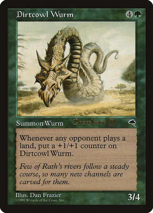 Dirtcowl Wurm · Tempest Promos 221/1