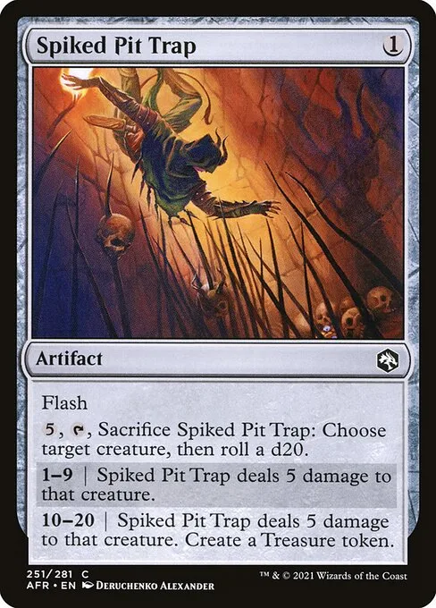 Spiked Pit Trap · Adventures in the Forgotten Realms 251/424