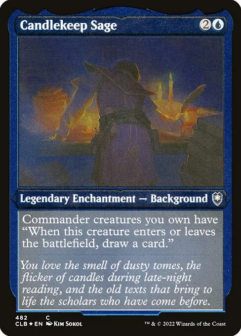 Candlekeep Sage · Commander Legends: Battle for Baldur's Gate 482/936