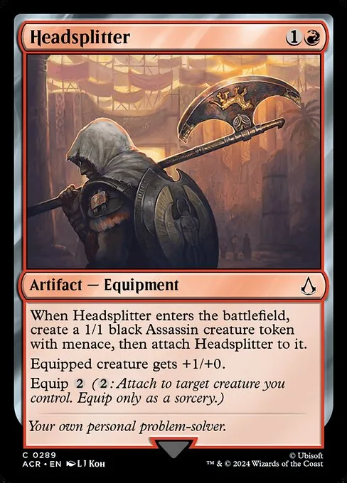 Headsplitter · Assassin's Creed 289/309