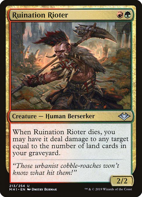 Ruination Rioter · Modern Horizons 213/255