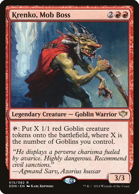 Krenko, Mob Boss · Duel Decks: Speed vs. Cunning 15/82