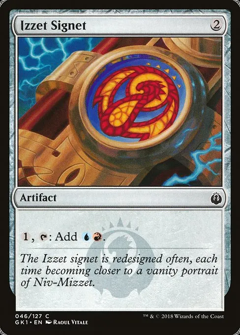 Izzet Signet · GRN Guild Kit 46/127