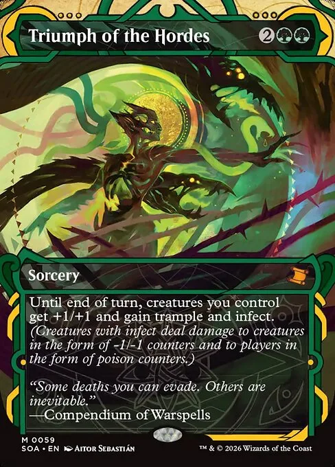 Triumph of the Hordes · Secrets of Strixhaven Mystical Archive 59/195