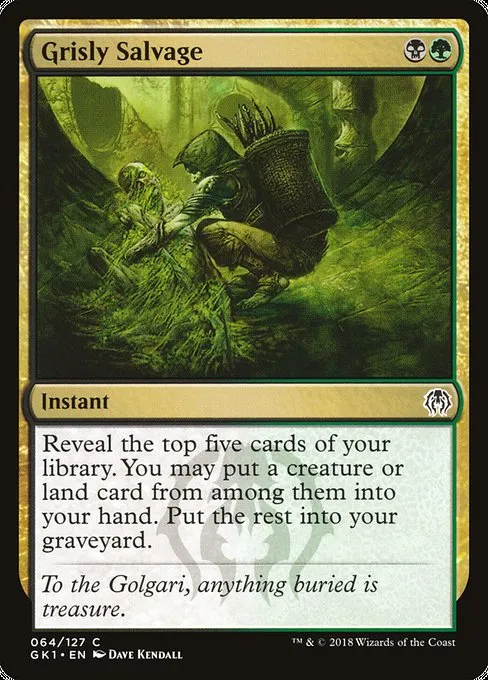 Grisly Salvage · GRN Guild Kit 64/127