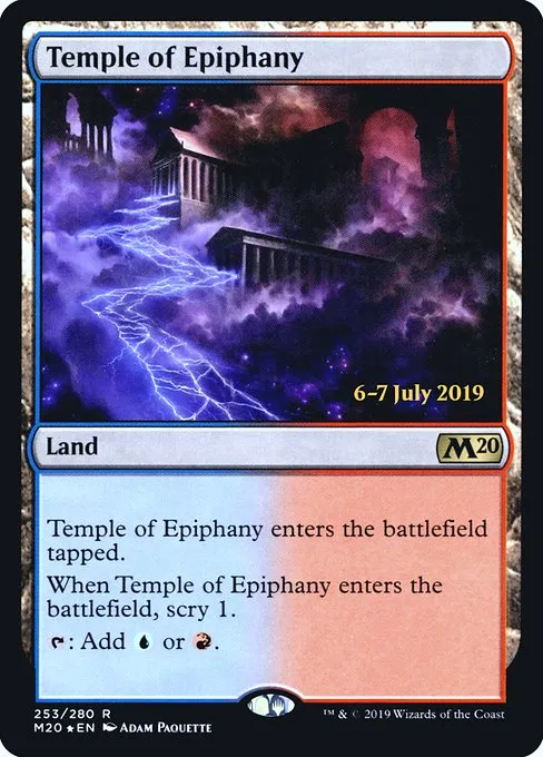 Temple of Epiphany · Core Set 2020 Promos 253s/144