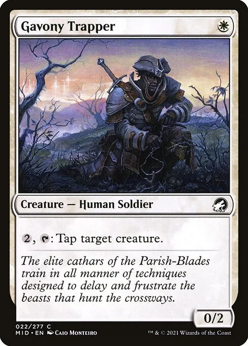 Gavony Trapper · Innistrad: Midnight Hunt 22/399