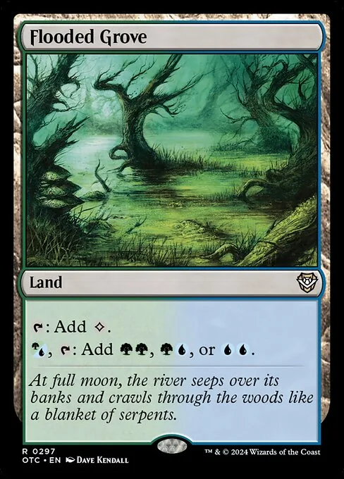 Flooded Grove · Outlaws of Thunder Junction Commander 297/342
