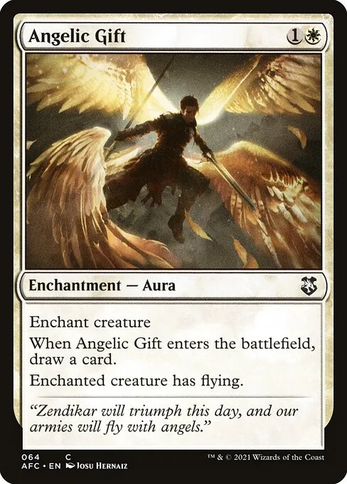 Angelic Gift · Forgotten Realms Commander 64/331