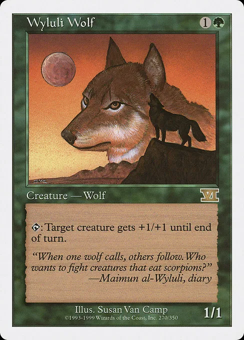 Wyluli Wolf · Classic Sixth Edition 270/351