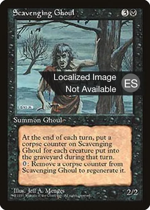Scavenging Ghoul · Fourth Edition Foreign Black Border 159/378