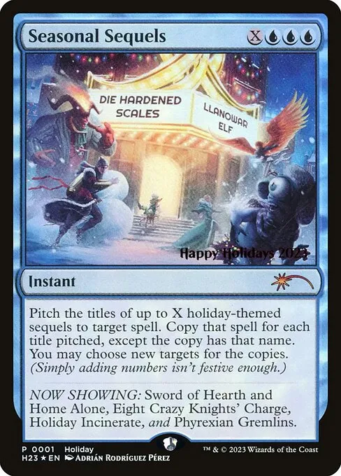Seasonal Sequels · Happy Holidays 23/23