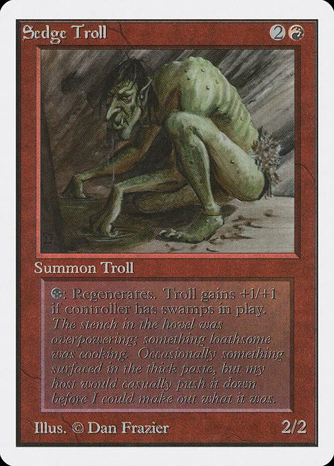 Sedge Troll · Unlimited Edition 173/302
