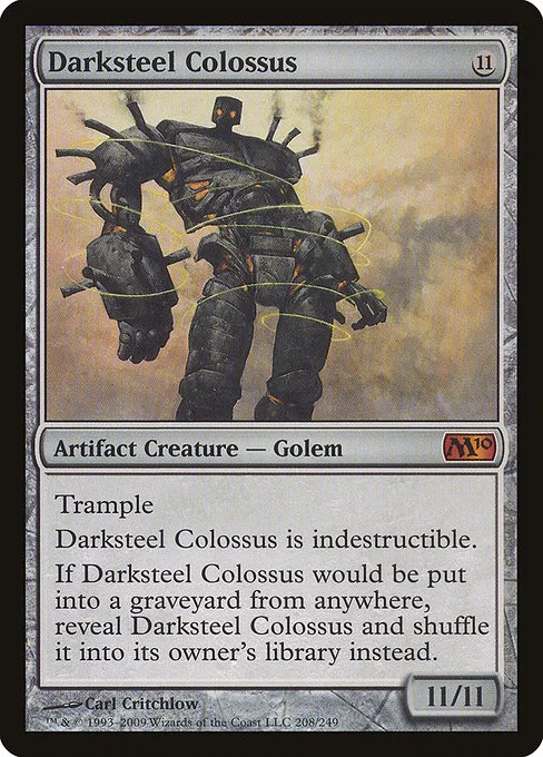 Darksteel Colossus · Magic 2010 208/249