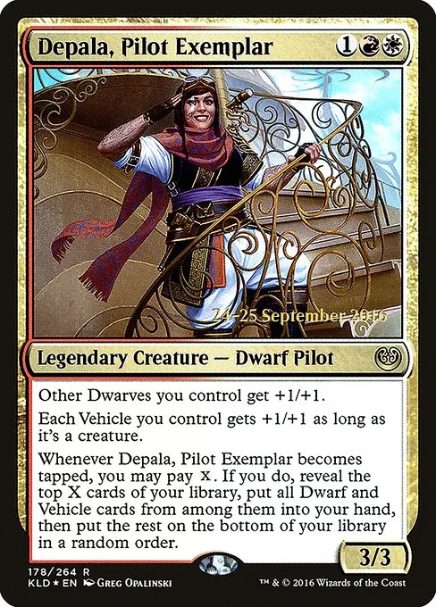 Depala, Pilot Exemplar · Kaladesh Promos 178s/83