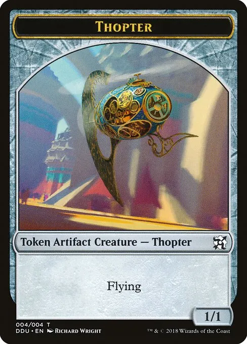 Thopter · Duel Decks: Elves vs. Inventors Tokens 4/4