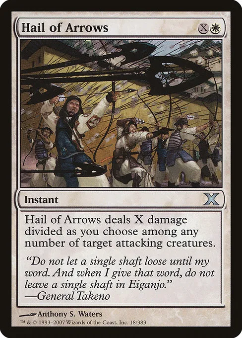 Hail of Arrows · Tenth Edition 18/510
