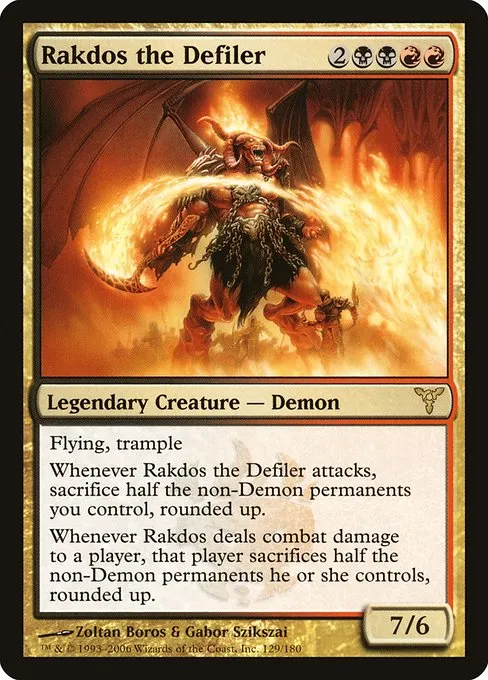 Rakdos the Defiler · Dissension 129/180