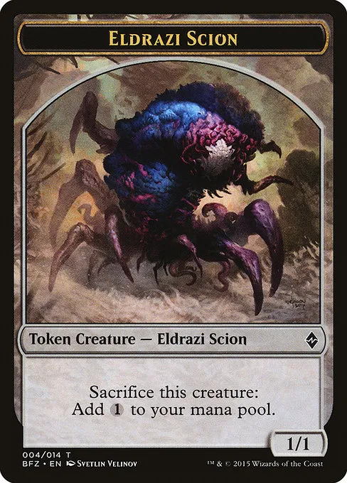 Eldrazi Scion · Battle for Zendikar Tokens 4/14
