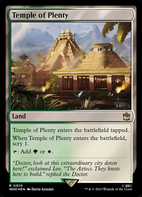 Temple of Plenty · Doctor Who 910/1178