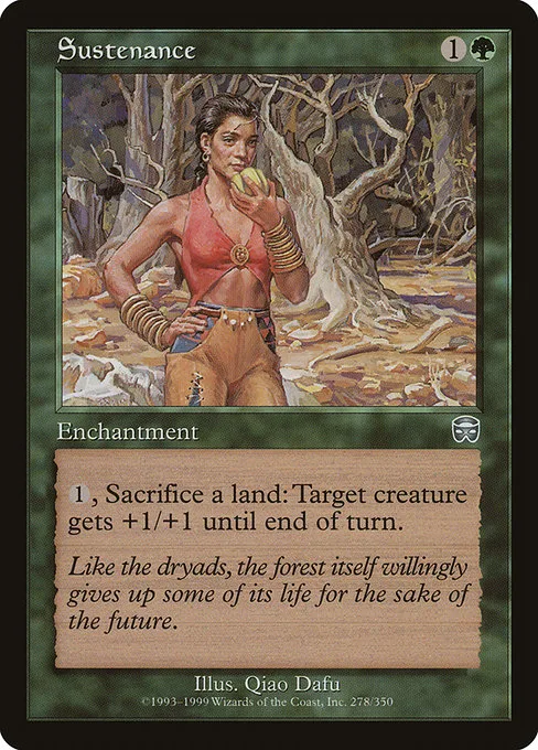 Sustenance · Mercadian Masques 278/350